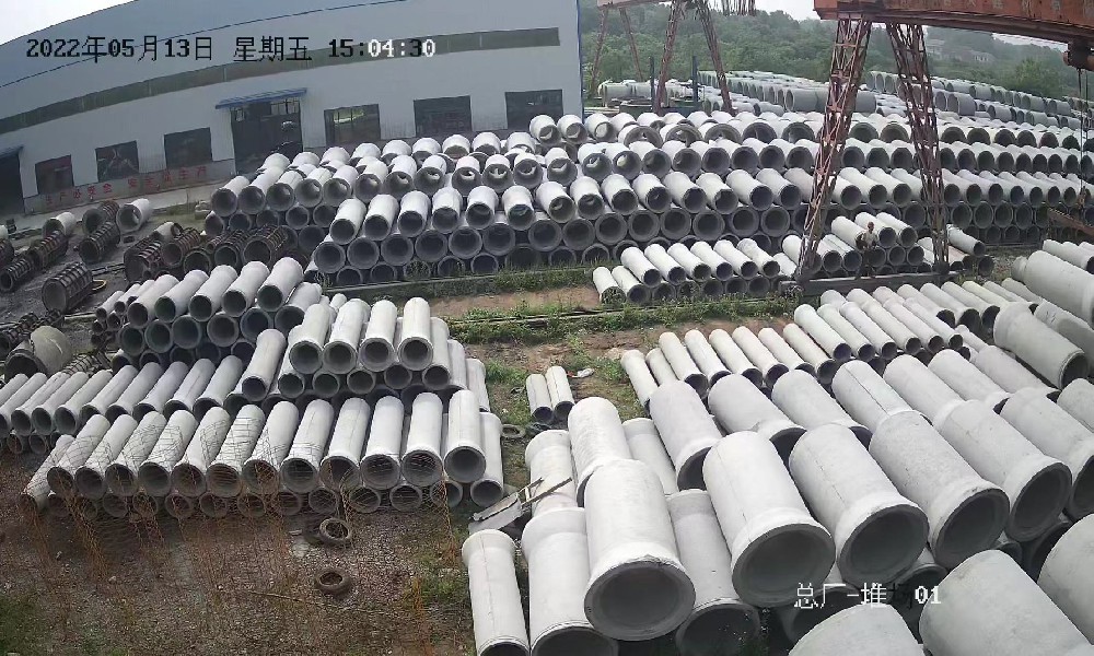 91香蕉视频建材水泥管堆場